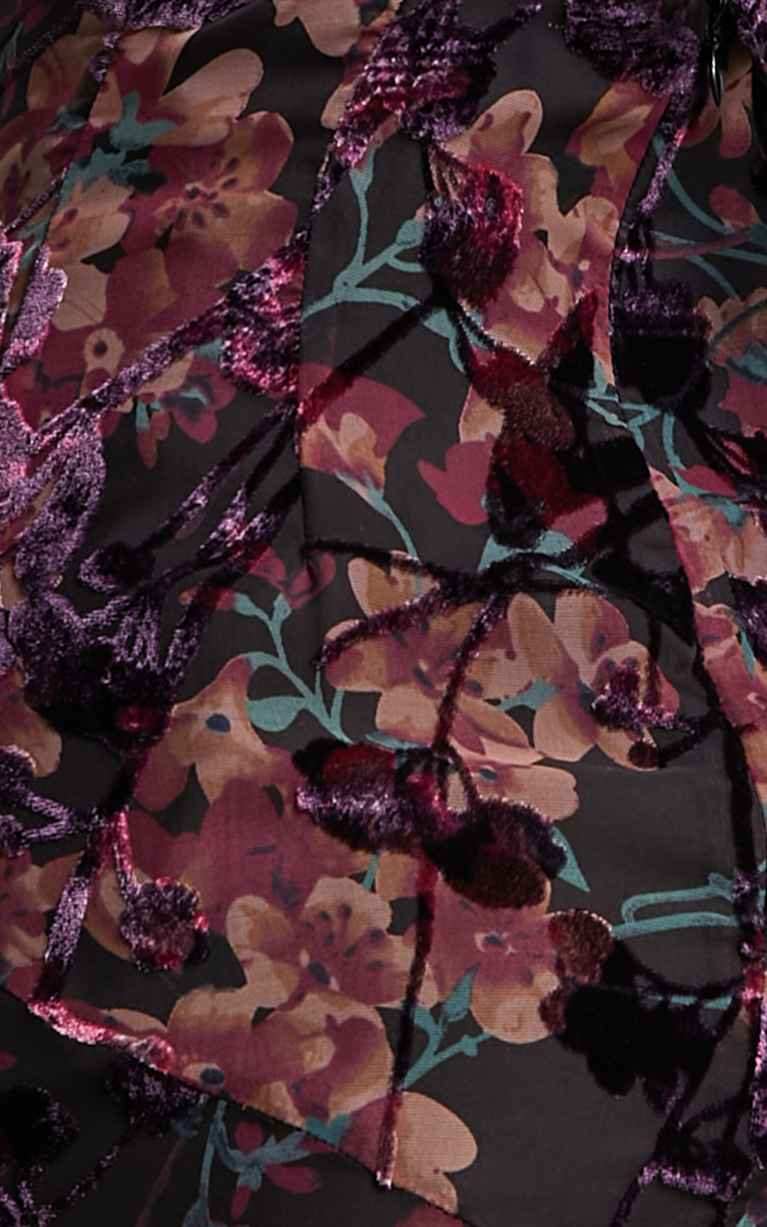 Aletta Maxi Dress - Cowl Cross Back Dress in Aletta Burn Out Floral