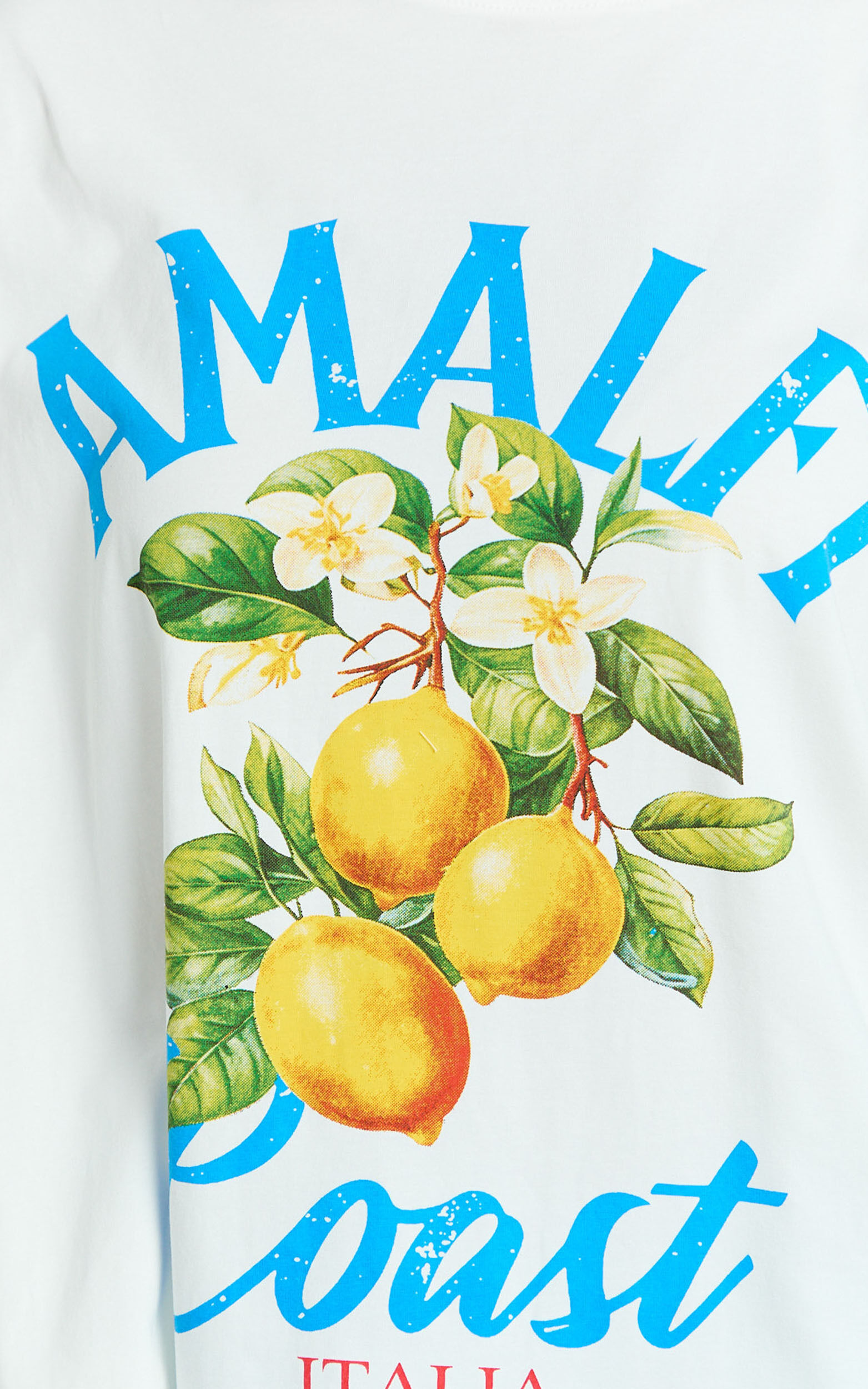 Luna Two Piece Set - Amalfi T-shirt Set in White