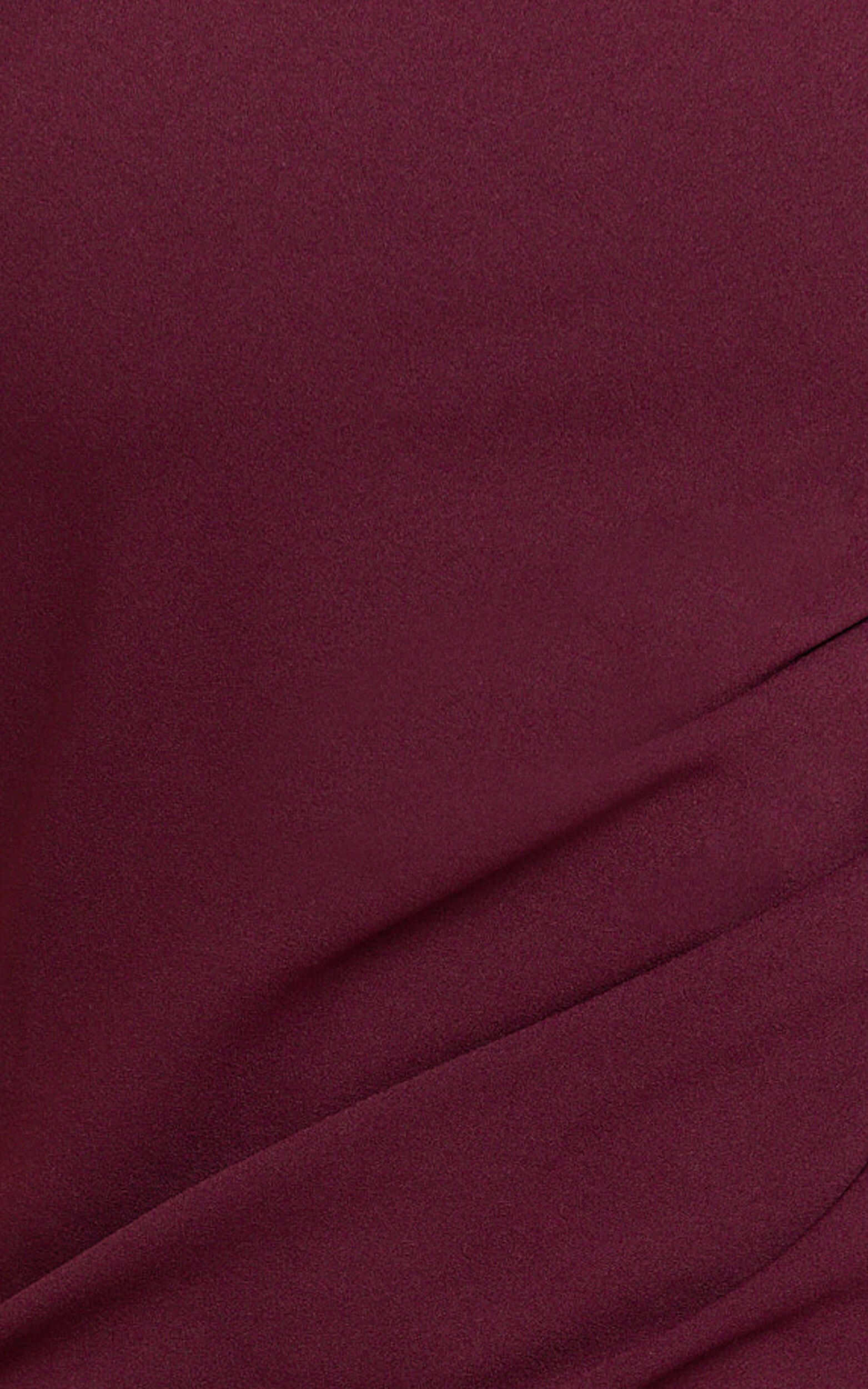 Genie Maxi Dress - Off The Shoulder Dress in Wine