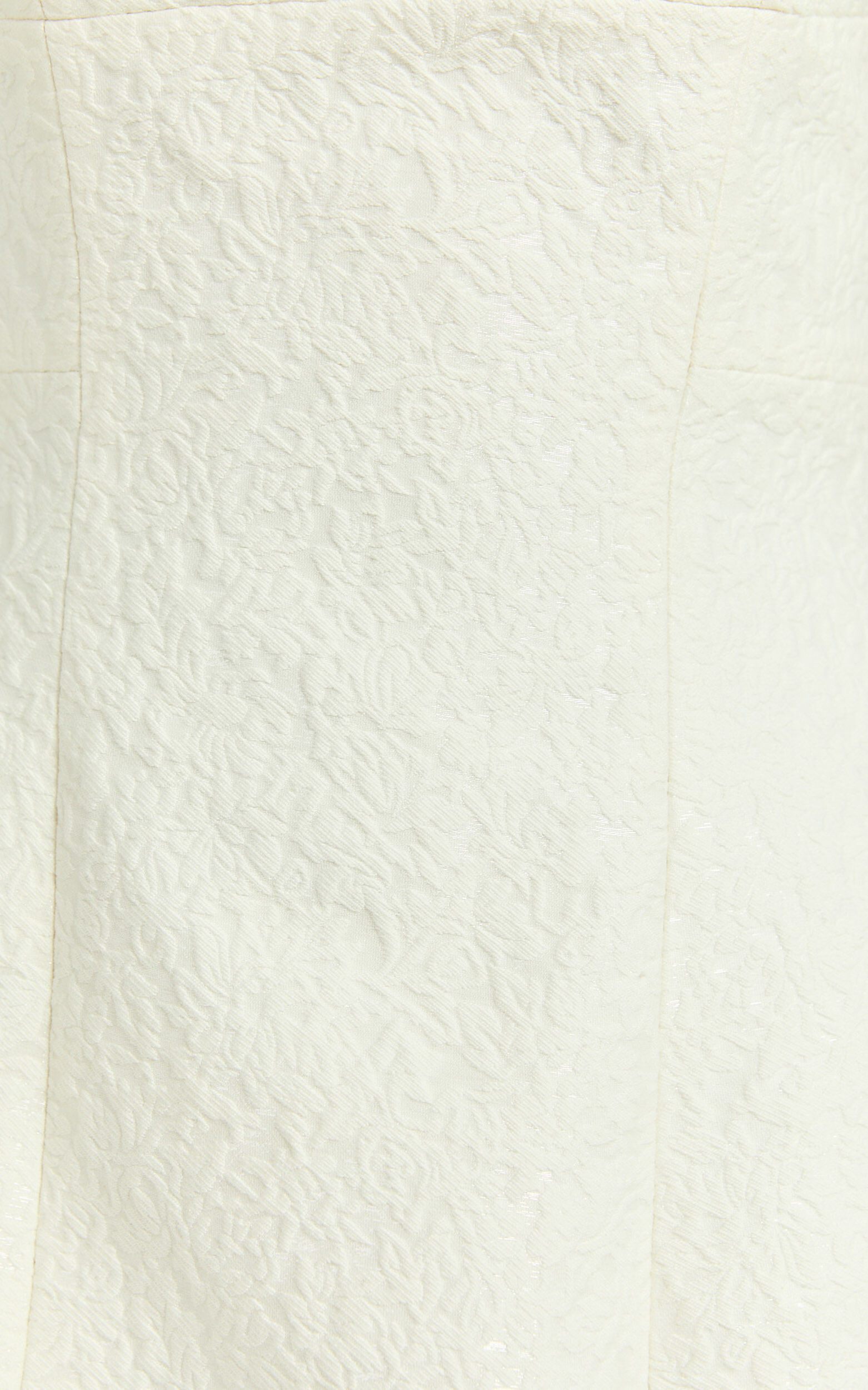 Merjoy Mini Dress - Strapless Tulip Hem Dress in White