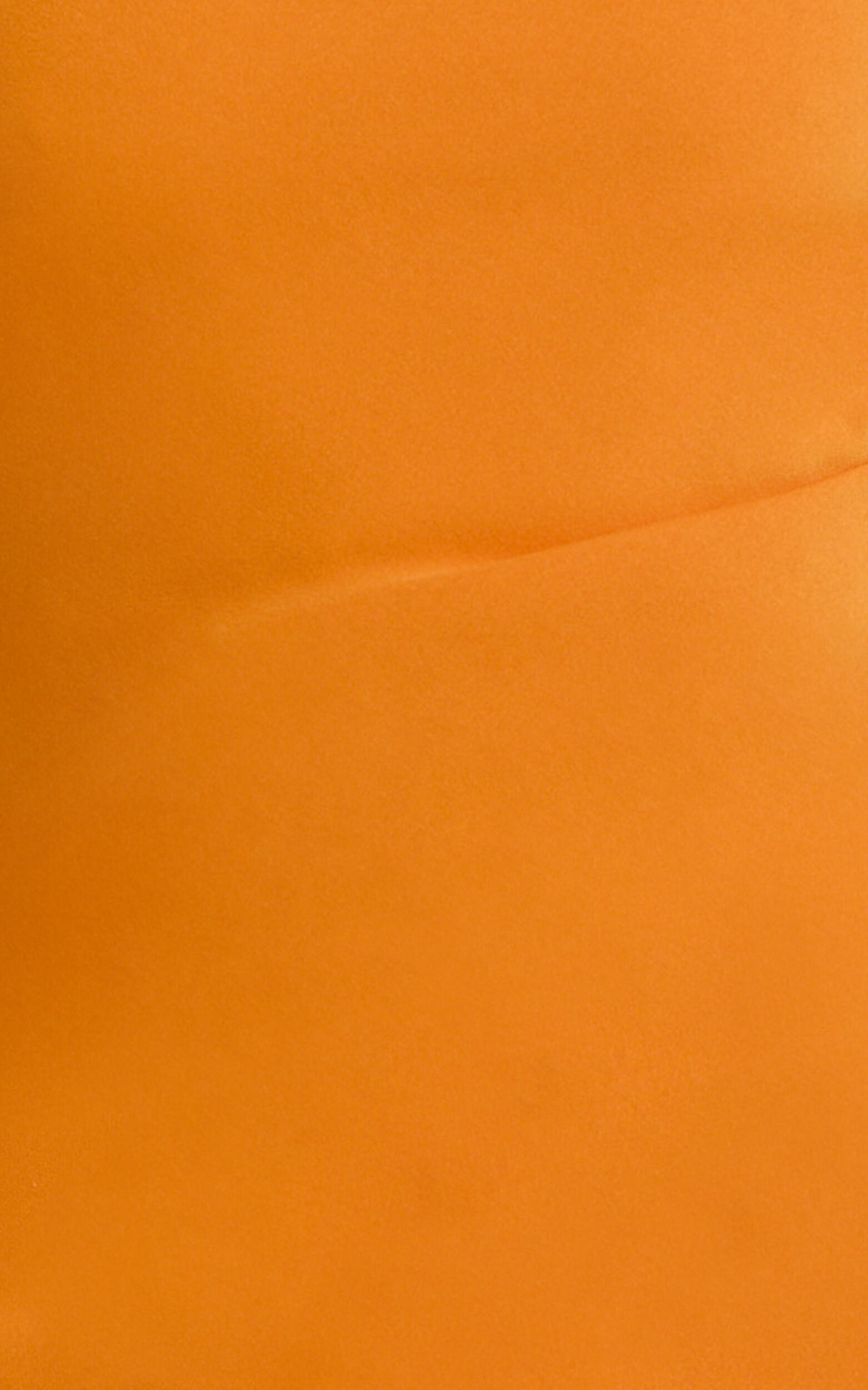 Genie Maxi Dress - Off The Shoulder Dress in Orange