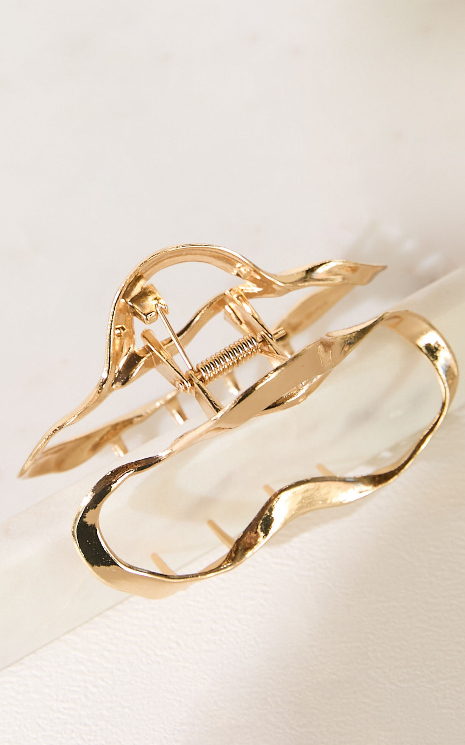 Faith Hair Clip in Gold