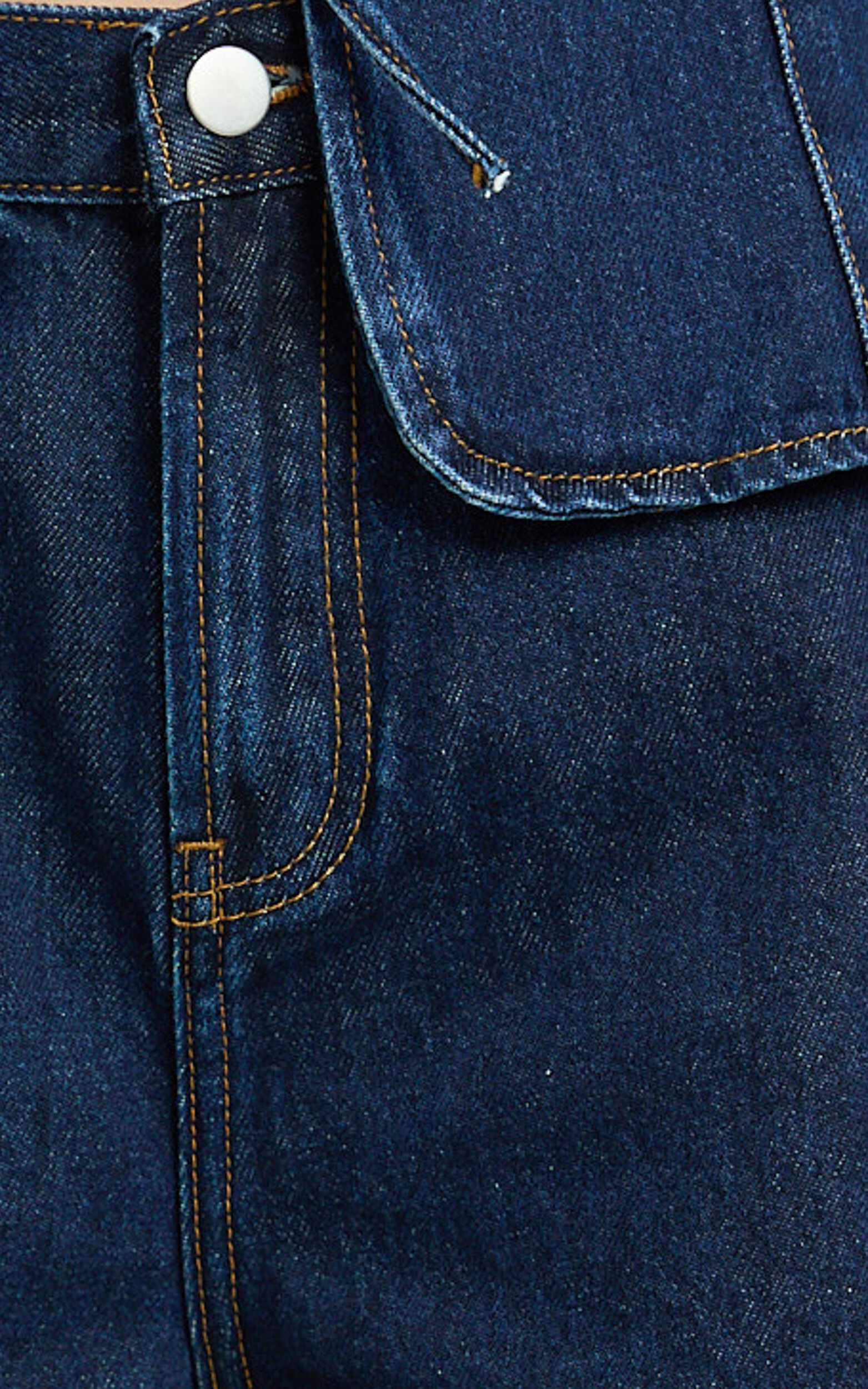 Benny Shorts - Mid Rise Mini Denim Shorts in Indigo Wash