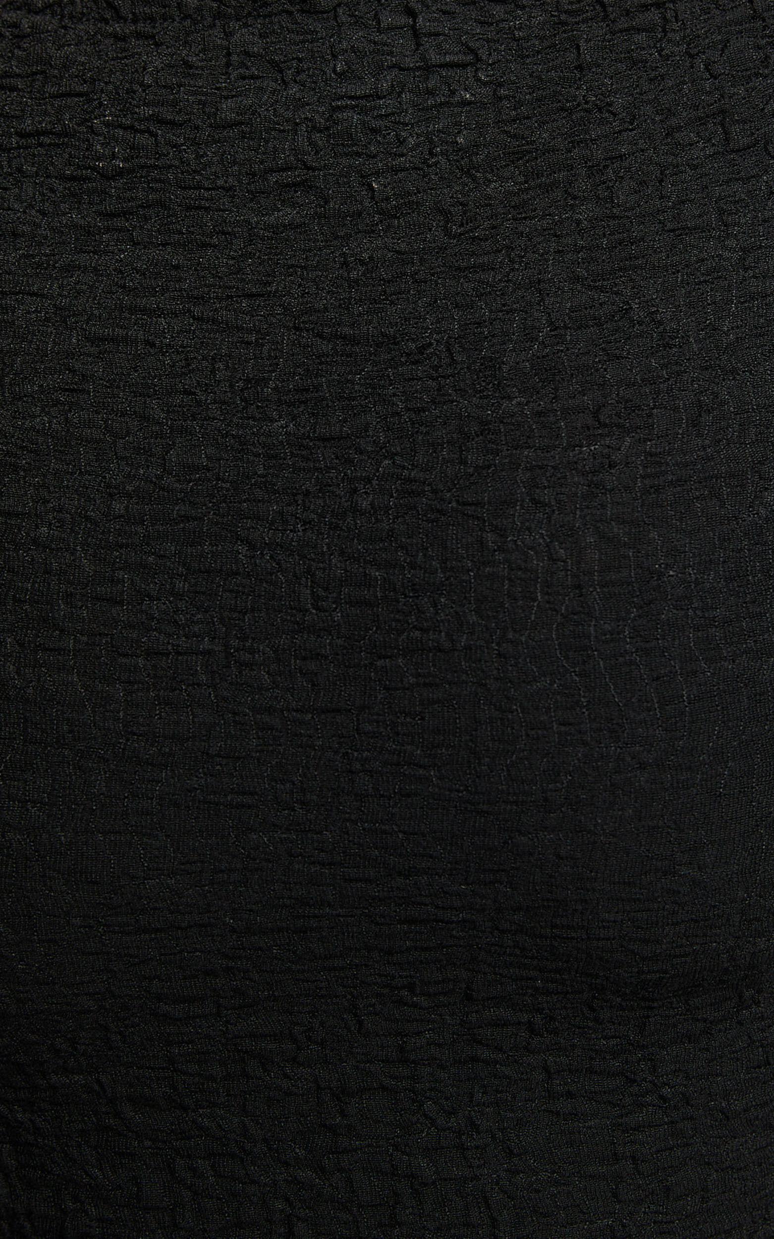 Amy Midi Dress - Scoop Long Sleeve Bodycon Dress in Black