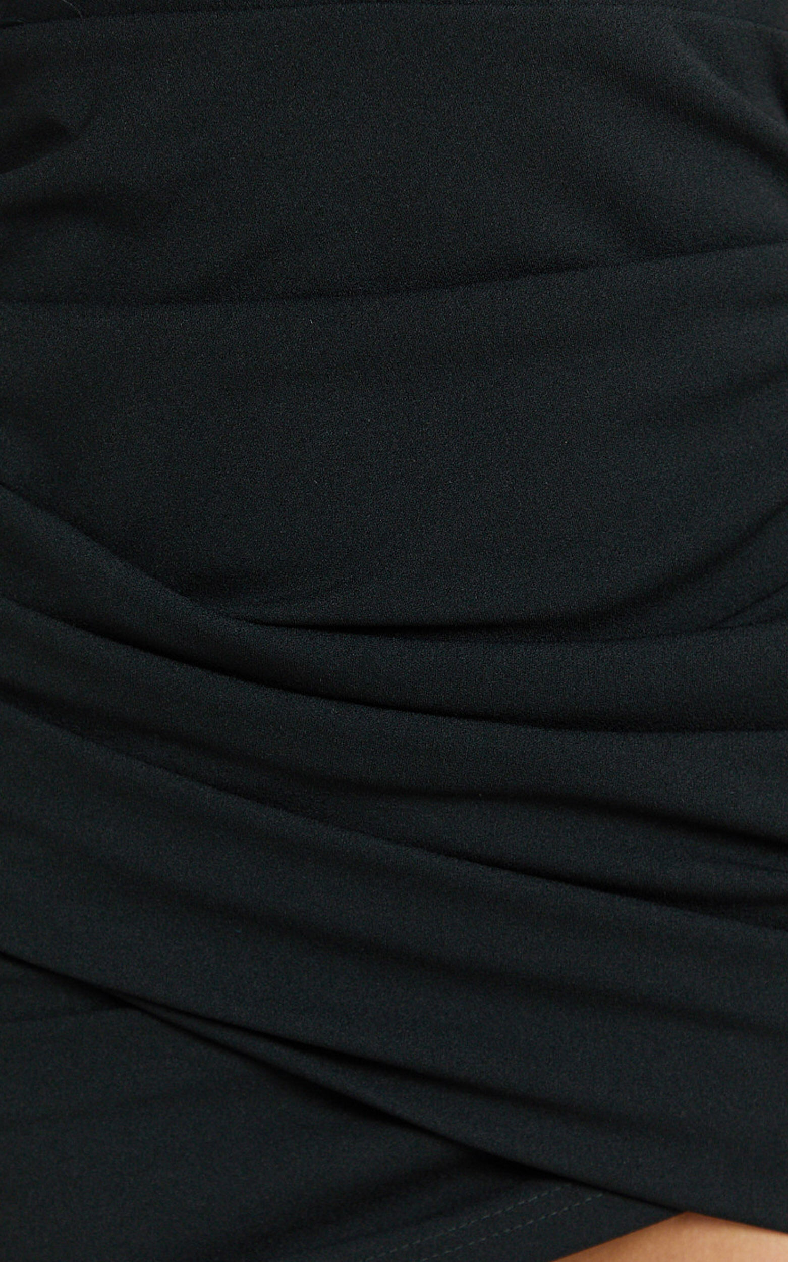 Giovanna Mini Dress - Halter Low Back Dress in Black