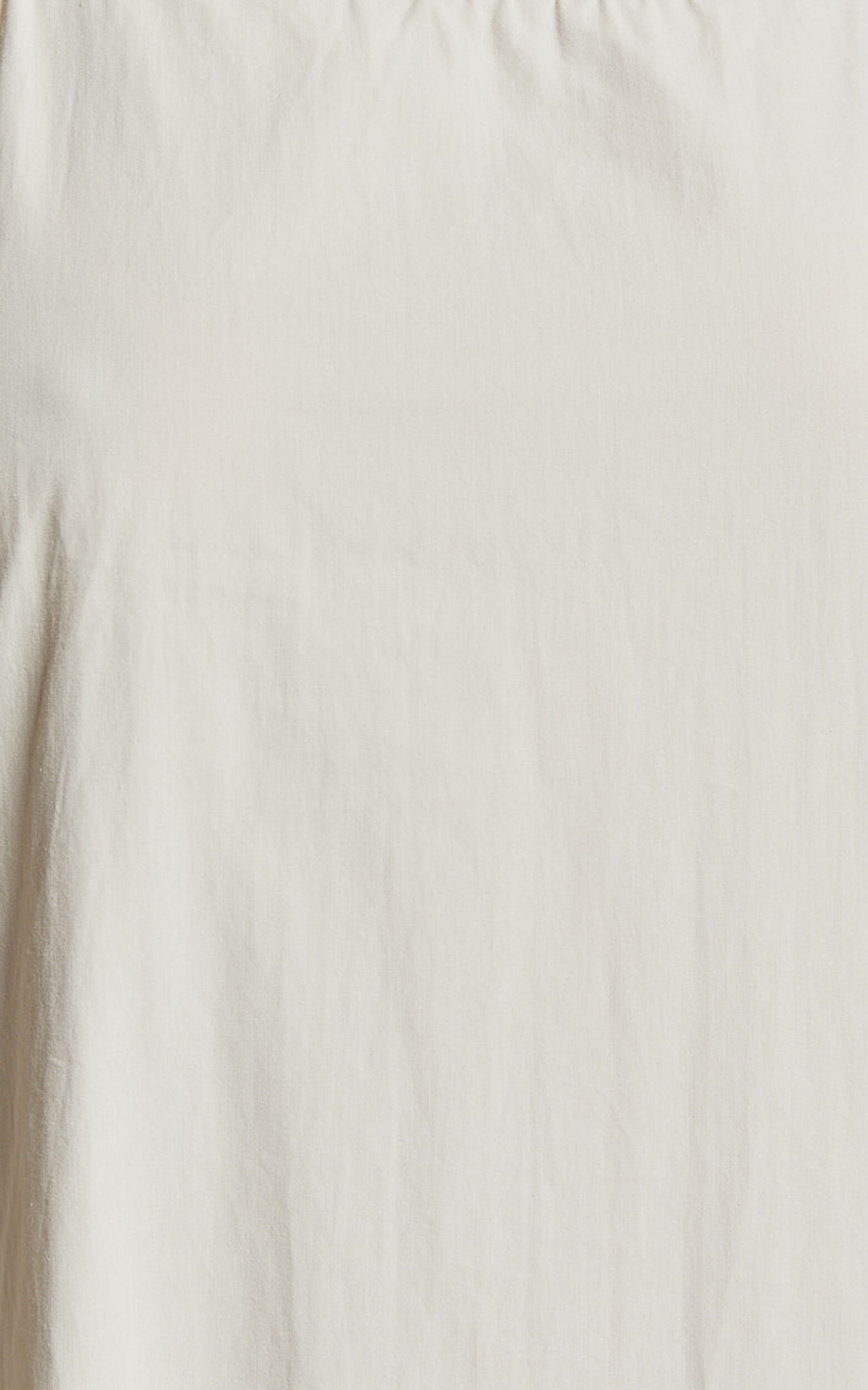 Angelina Midi Dress - Straight Neck Sleeveless A Line Dress in Natural