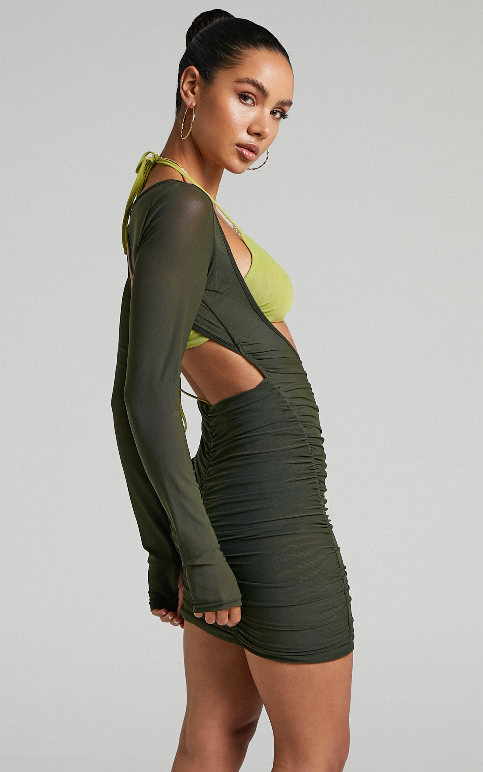 By Dyln - Juna Dress in Green