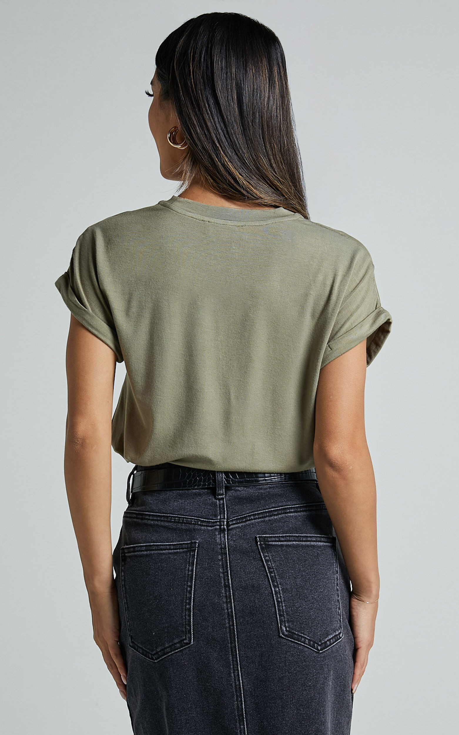 Tinaya Top - Raglan Shell Top in Olive