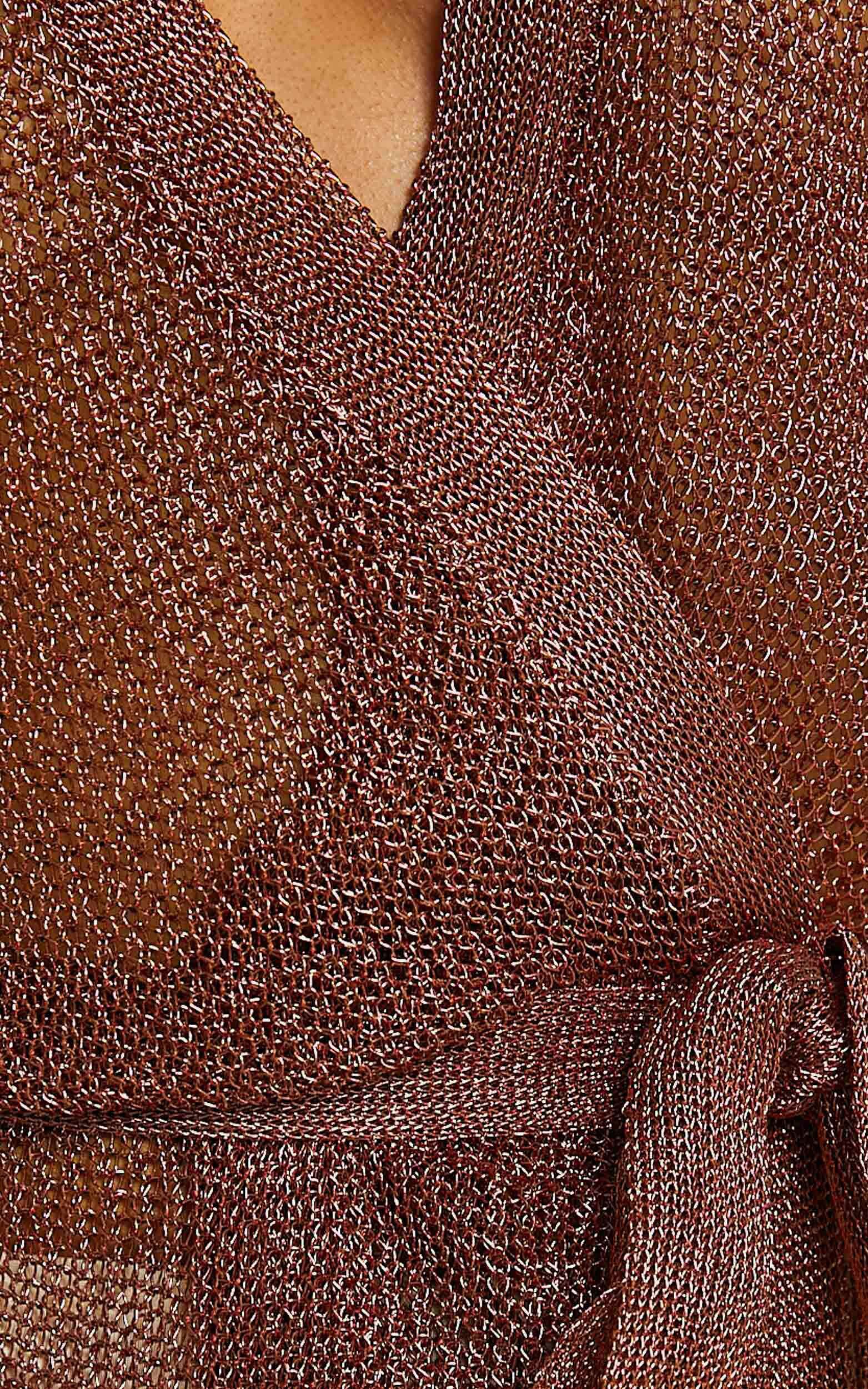 Lioness - Take Me To Rio Mini Dress in Copper