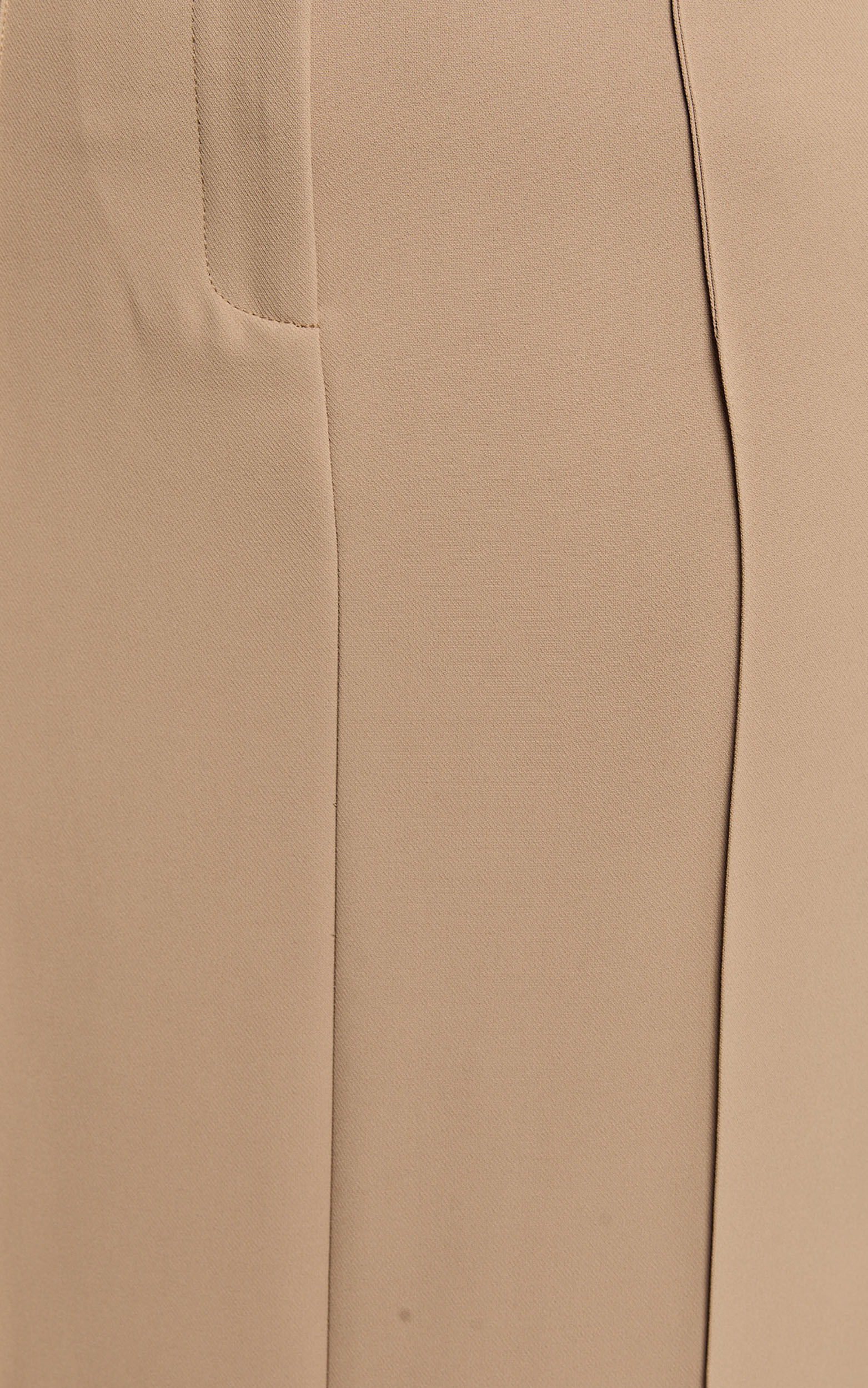 Stella Maxi Skirt - High Waisted Pencil Skirt in Tan