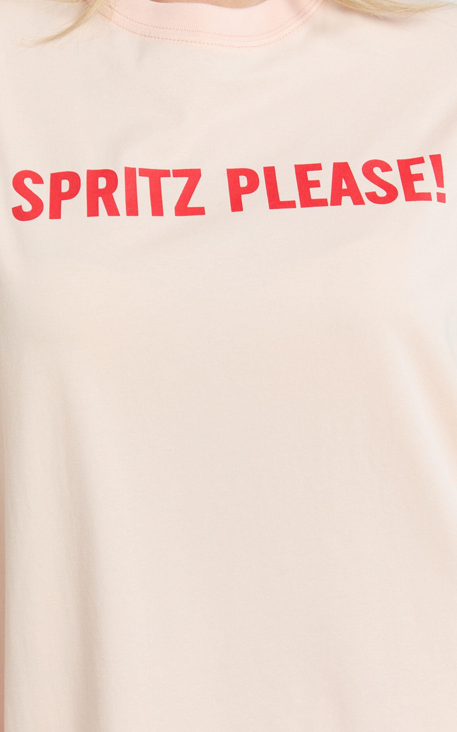 Arlette Two Piece Set - Spritz Peach Set in Peach/Red