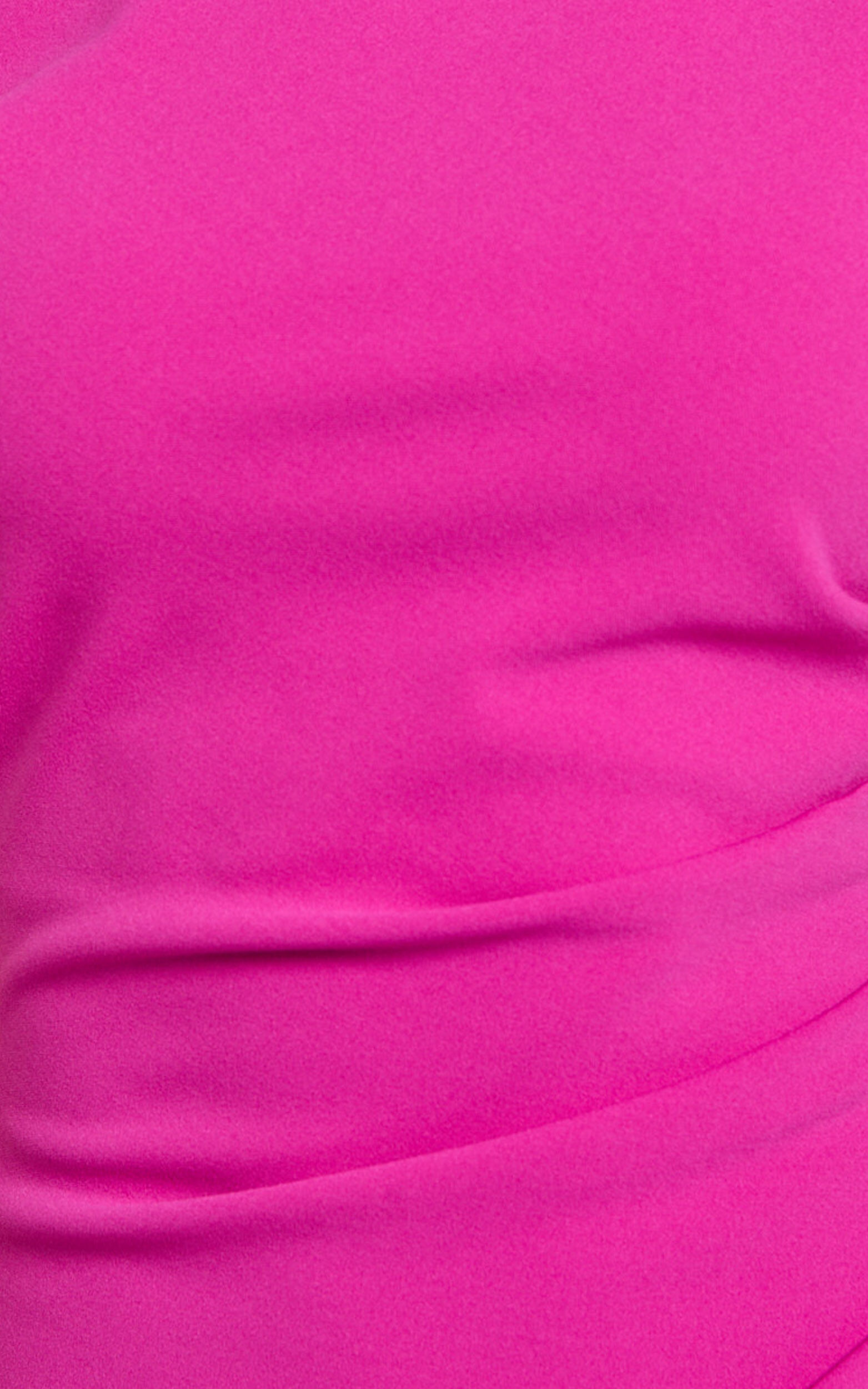 Genie Maxi Dress - Off The Shoulder Dress in Pink