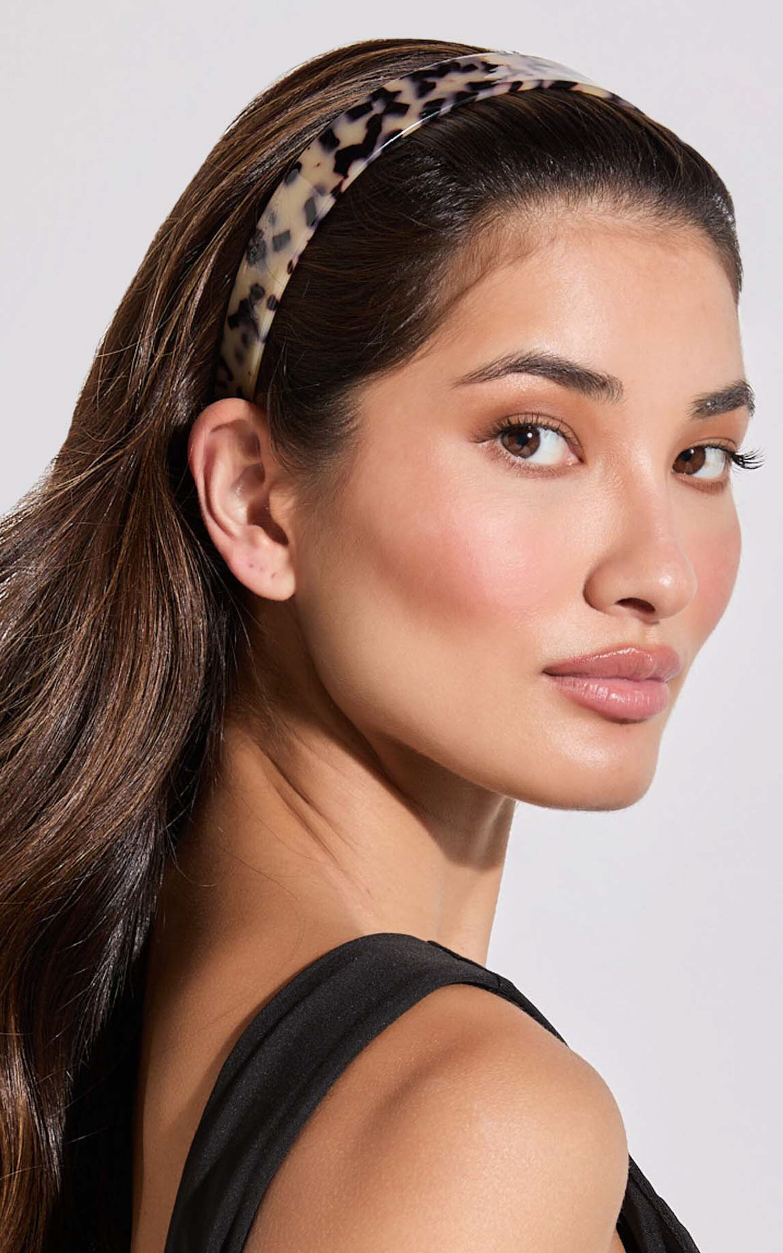 Raya Headband - Thick Printed Headband in Leopard Print