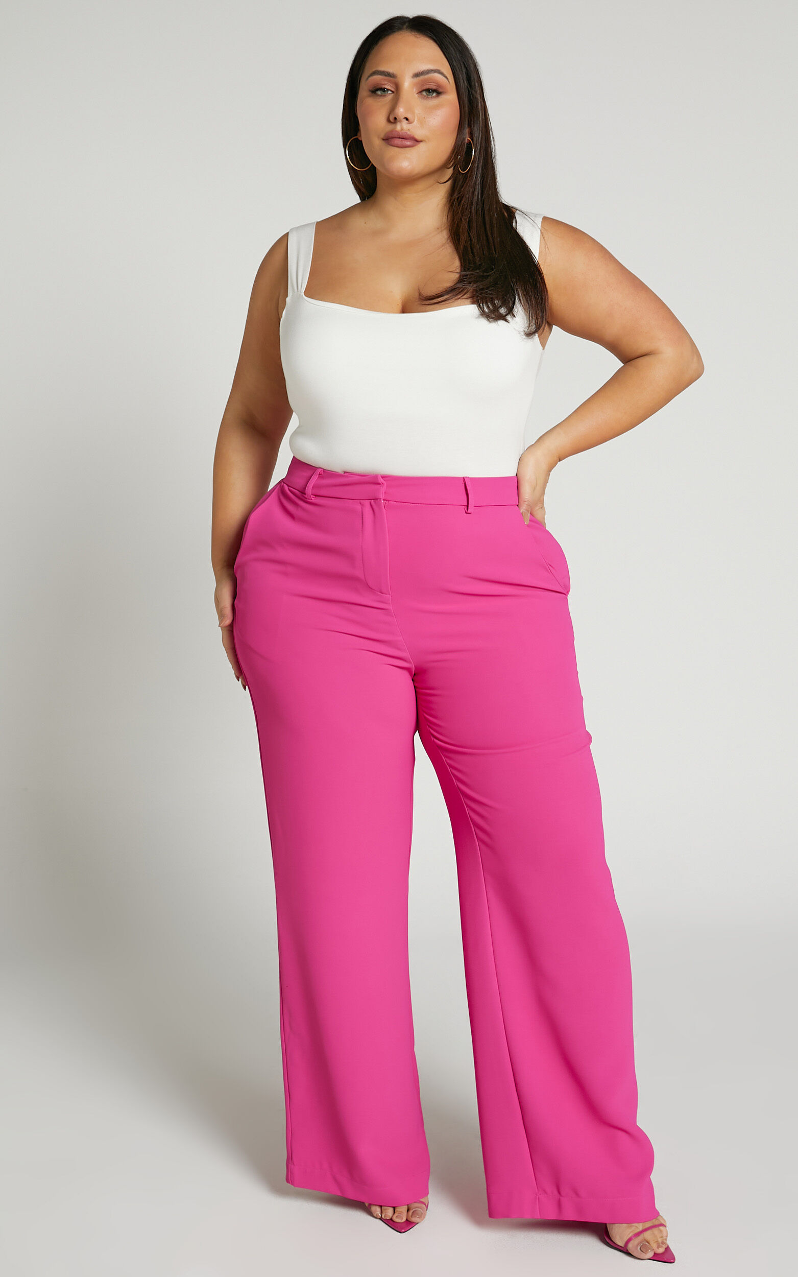 Off My Back Bodysuit - Square Neck Bodysuit in White