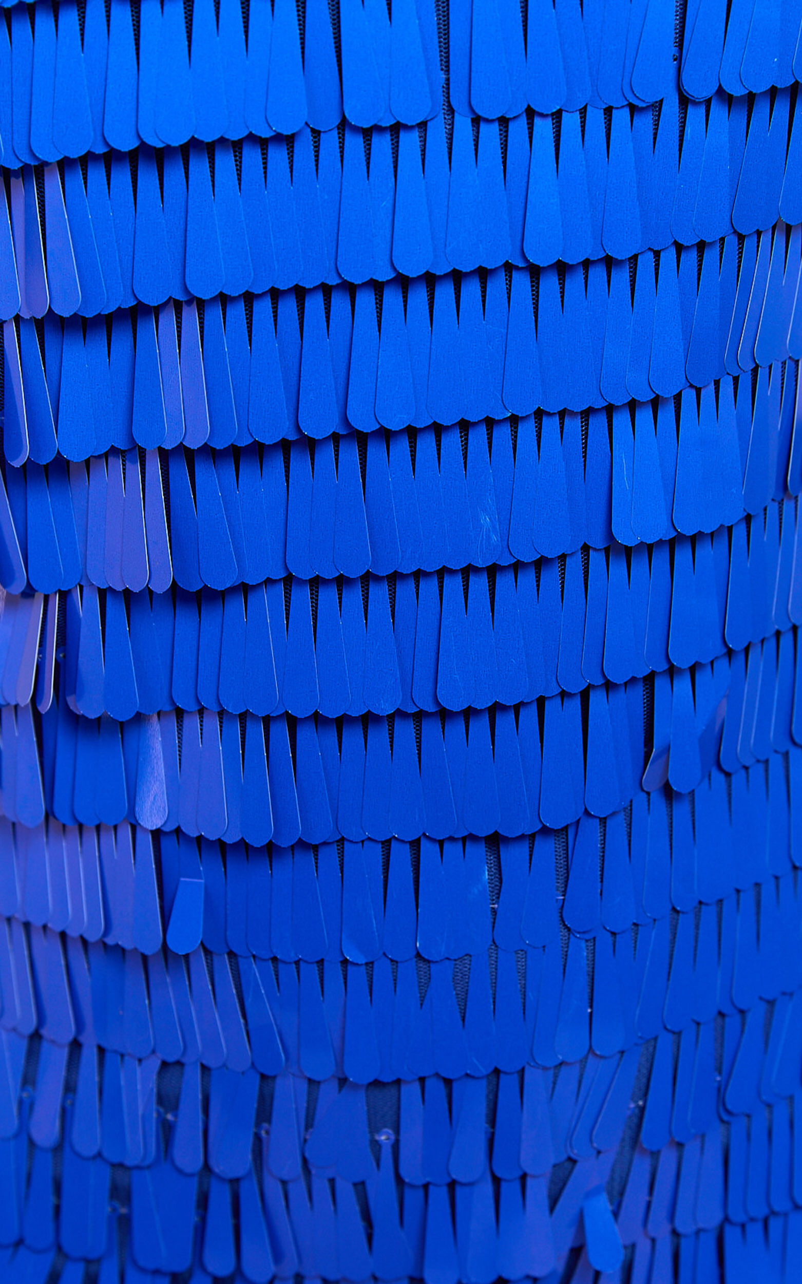 Sophia Mini Dress - Sequin Strapless Bodycon Dress in Blue